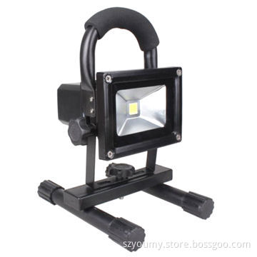 Factory Supply New Hot Power 20W Rechargeable Portable LED Floodlight